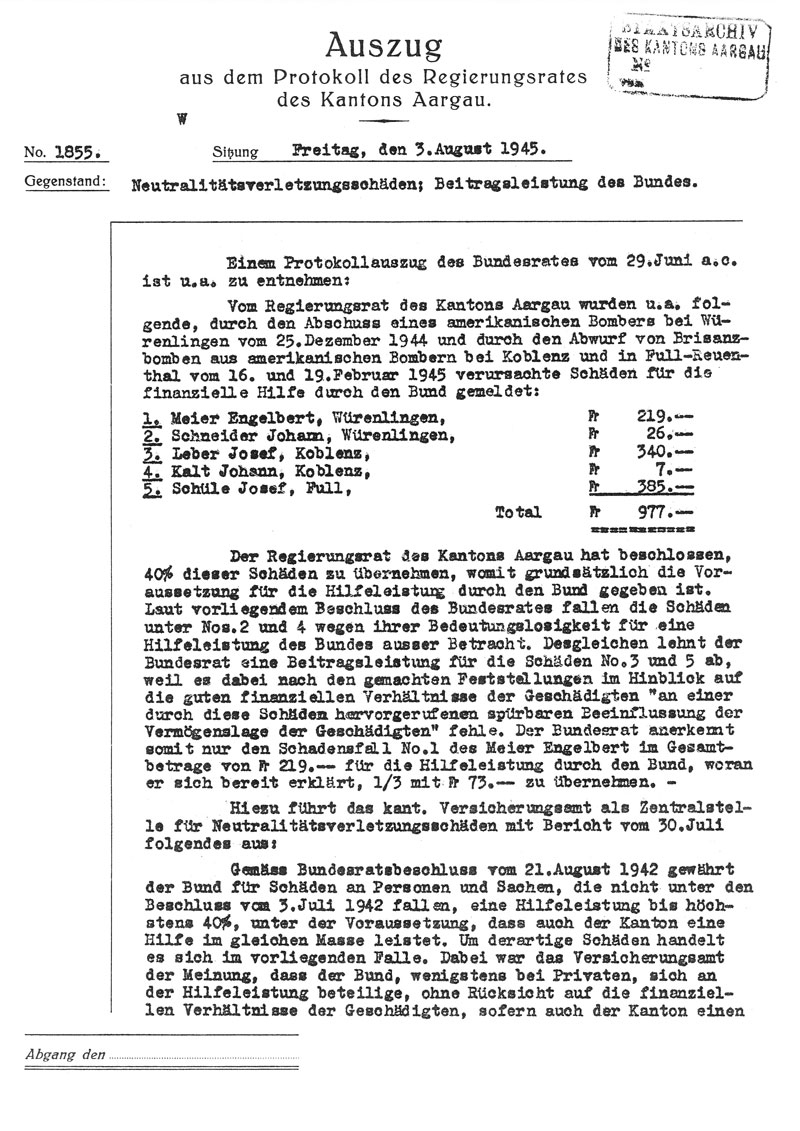 Ein tragischer Zwischenfall Warbird