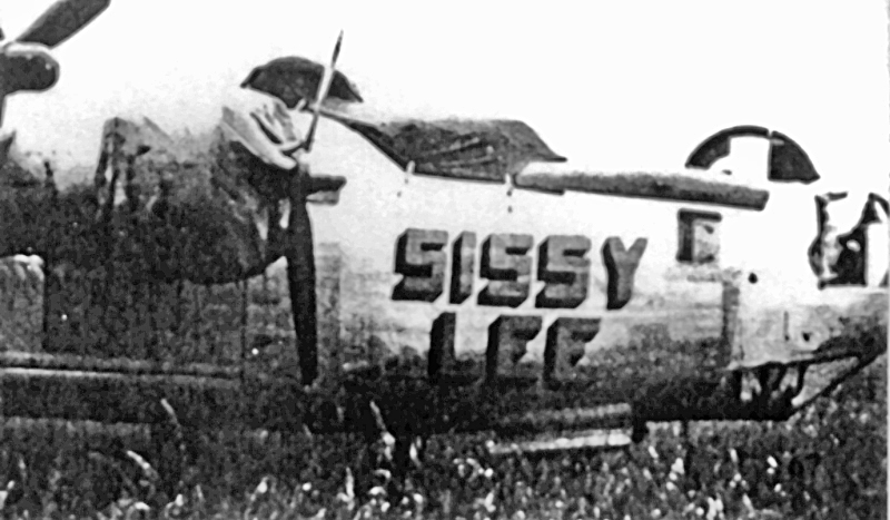 "Sissy Lee" wurde "eingepackt" und bis nach dem Krieg abgestellt. (192_1)