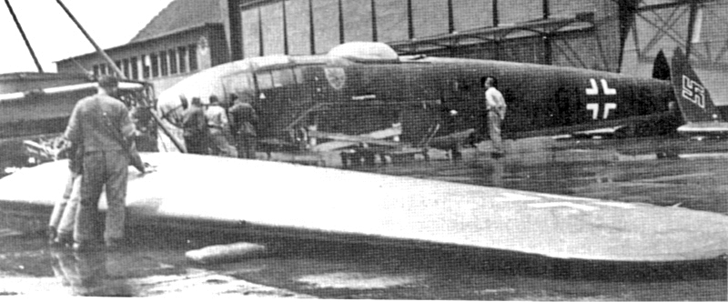 Im September 1940 wurde die He-111 für den Abtransport nach Deutschland vorbereitet. (15_2)