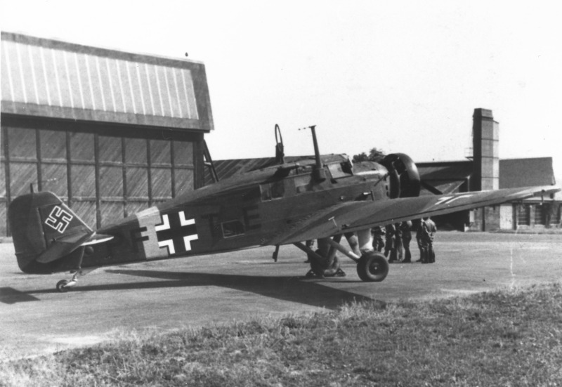 Die Junkers W34-hi mit dem Kennzeichen PF+TE am 25. Juli vor dem Rückflug nach Deutschland. (39_1)