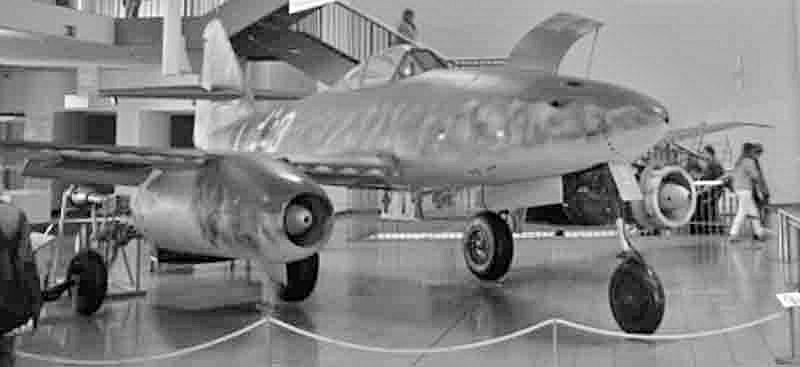 Die Me 262 aus Dübendorf ist heute im Deutschen Museum in München ausgestellt. (429_2)